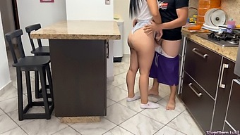 Amazing Stepmom'S Big Ass And Sexy Cooking Skills Lead To Cheating And Sex