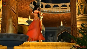 Experience The Ultimate Fantasy With A Red Belly Dancer