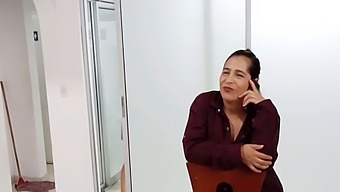 A Mature Latina Discovers Her Stepdaughter Pleasuring Herself On The Phone And Steps In To Intervene.