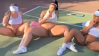 Competitive Squirting With Ggg Tennis Player