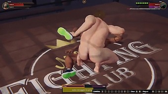 Ethan And Dela Battle In A 3d Nude Fight