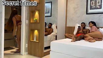 Unfriendly Husband Ruins Steamy Threesome With Best Friend'S Husband