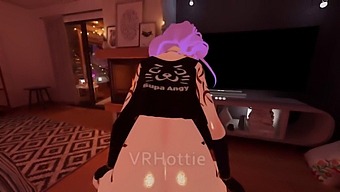 Experience A Lap Dance And Fucking On The Couch In Vrchat