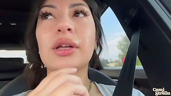 Amateur Latina Receives Facial From Soul-Draining Bdsm Encounter