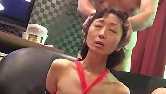 Japanese Girl Miyuki Gets Tied And Humiliated On Sofa In Hotel Room While Filming Av