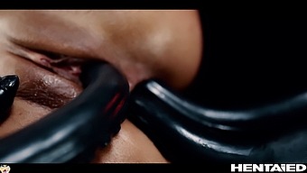 Colombian Babe Explores Anal Pleasure With Alien-Inspired Toys