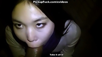 A Young Asian Teenager Gives A Handjob And Anal Sex To A Man