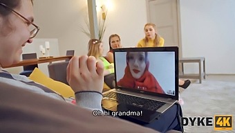 Lesbian Video In High Definition Featuring Outstanding Grandson