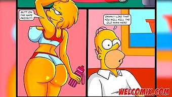 The Top-Rated Butt Moments In The Simpsons - An Adult Compilation!