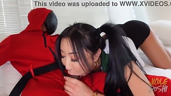 Bbc Dominates Asian Cosplayer In Sex Game