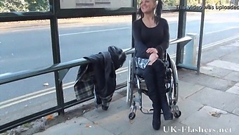 Disabled Adult Actress In Public Display Of Nudity
