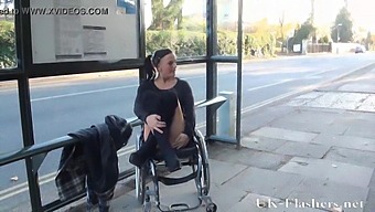 Disabled Adult Actress In Public Display Of Nudity