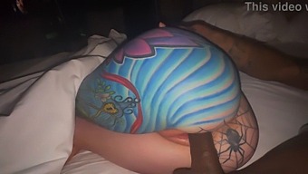 Amateur European Olivia Enjoys Riding Black Cock In Slow Motion