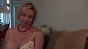 Beautiful Blonde Mom, Brianna Beach, Shares A Secret With Her Step Son.