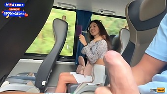 Public Transportation Turns Into A Playground For Perverts As A Bus Full Of People Witness A Man Pleasuring Himself.