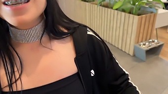 A Fan Meets Me At The Mall And Takes Me To The Place I Like And We Have Sex.