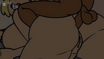 Anal Sex And Blowjobs In Animated Porn Movie